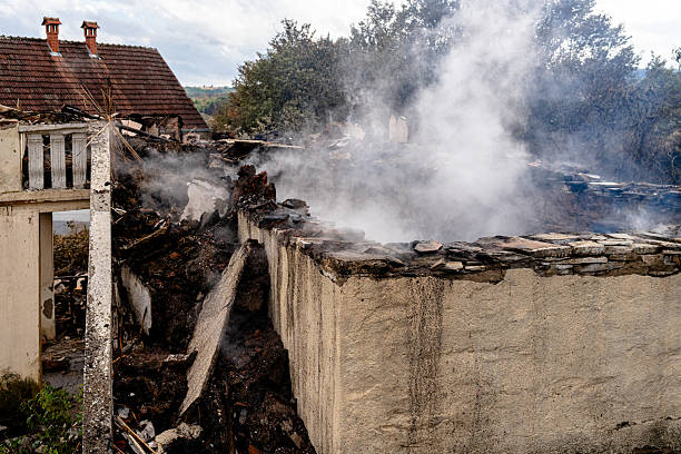 Professional Soot Cleanup technician working in Gotha, FL